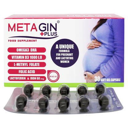 Metagin Plus - 30 Capsules